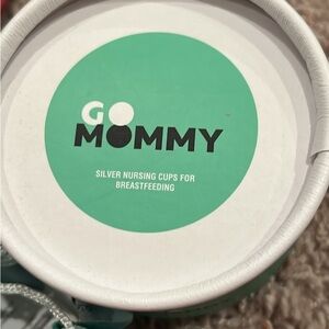 Go Mommy Silver Nursing Cups